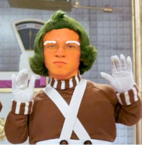 oompa loompa Ben-whitebrow